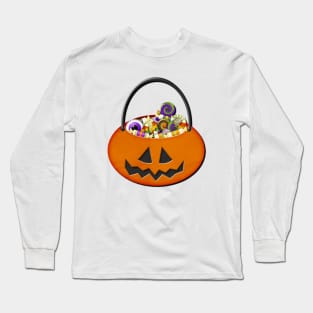 Candy Pumpkin Long Sleeve T-Shirt